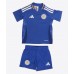 Maillot de foot Leicester City Domicile vêtements enfant 2024-25 Manches Courtes (+ pantalon court)